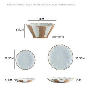 Sleek Matte White Bone China Dinnerware <b>Sets</b> Eco-Friendly Dishwasher Safe Modern Minimalist Wholesale Plates - Product Image 2