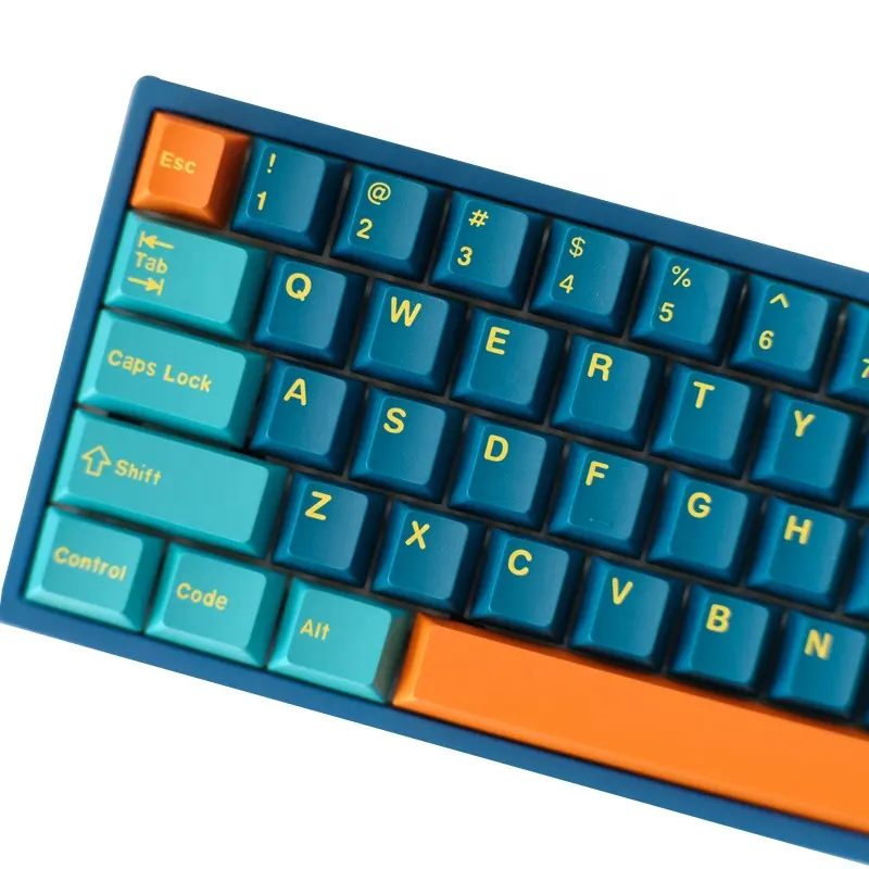 173 Keys Aero/Merlin/Olivia/Jamon/Shoko/Marrs Green Keycap Cherry Profile ABS Doubleshot Keycaps For DIY Mechanical Keyboards