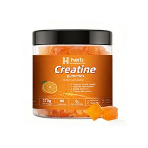 Compléments alimentaires en créatine monohydrate en marque privée OEM/ODM, gommes à la créatine pure, 60 unités pour adultes - Product Image 1