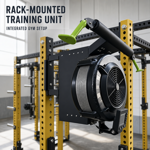 YX Wall & Power Rack Mount Air Resistance <b>Ski</b> Trainer, Commercial Wall Mount <b>Ski</b> Erg <b>Machine</b> for Gym Cardio Functional Training - Product Image 5