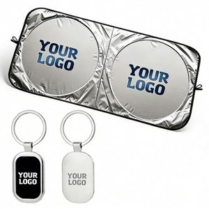 Protector de Parabrisas Plegable al por Mayor con Logotipo Personalizado, Parasol con Protección UV para Concesionarios de Autos, Regalo Promocional Empresarial - Product Image 1