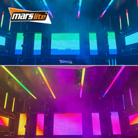 Luces DJ Marslite Matrix Blinder Pro, se pueden conectar, para discoteca, escenario, luces LED, panel LED Matrix, pantalla de matriz de puntos, barra de escenario
