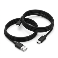 Kabel USB Pengisian Cepat 5A High-Speed Grosir, Kabel Micro USB V8 1m 2m 3FT untuk Mobil, Printer, Ponsel, Pengisian Cepat
