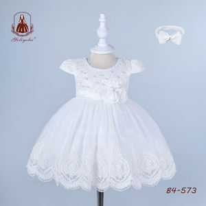 Neonata neonato bianco, colore principessa abiti abito bambino vestito <span class=keywords><strong>per</strong></span> battesimo/ - Product Image 1