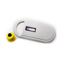 Slimme kaarttoegangscontrolesysteem met 134,2 kHz huisdiermicrochip RFID-lezer scanner van ABS-materiaal