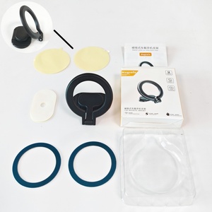 Nouveau support magnétique pour téléphone de volant Msafe, rotation à 360°, support pliable mains libres, surface incurvée, ajustement parfait pour la voiture - Product Image 6