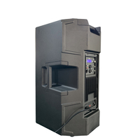Haut-parleur actif polyvalent professionnel étanche pour extérieur de 2000 watts avec un seul haut-parleur de 15 pouces, Bluetooth et DSP