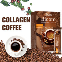 Café au Collagène Original du Fabricant, 100% Blanchissant, Probiotiques Premium, Boissons au Café au Collagène