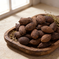 Amomum Tsaoko Zwarte Kardemom Cao Guo Gedroogd Fruit AD Verwerkt Groothandel Kruiden Voedsel Kruiding 25Kg