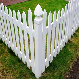 Amostra Disponível Cerca Decorativa PVC Picket <span class=keywords><strong>Fence</strong></span> Jardim Branco Plástico PVC Picket <span class=keywords><strong>Fence</strong></span>