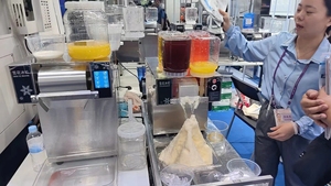 Nhà bếp nhỏ tuyết Flake Máy cạo râu thương mại máy nghiền đá tuyết Máy cạo râu sinh tố Bingsu bông tuyết điện - Product Image 5