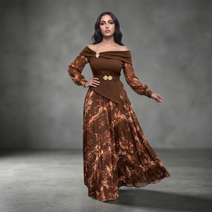 Abito Lungo da Sera Elegante in Pizzo Modal Taglie Forti per Matrimoni e Feste 2026, Stile Africano Dashiki <span class=keywords><strong>Ankara</strong></span> Turchia, Abbigliamento Femminile - Product Image 3