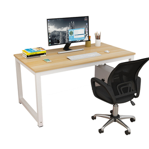 Direktverkauf ab Werk Einfacher Moderner Büroschreibtisch mit Stuhl Heim-<span class=keywords><strong>Computer</strong></span>-Lern- und Schreibtisch Stahlrahmen Bürotisch - Product Image 5