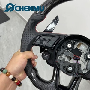 NOUVEAU Modèle de Volant en Cuir Perforé pour Conduite Quotidienne pour <span class=keywords><strong>Audi</strong></span> Q5 <span class=keywords><strong>Q3</strong></span> Q2 Q7 Q8 S3 S4 S5 S6 S7, Interrupteur Multifonction Personnalisé Fiable - Product Image 6