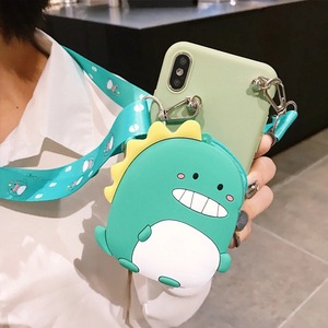 กระเป๋าเงินใส่เหรียญ,เคสโทรศัพท์ลายการ์ตูนน่ารักสำหรับ Apple <span class=keywords><strong>Iphone</strong></span> 11 12 13 Pro Max <span class=keywords><strong>6</strong></span> 7 8 <span class=keywords><strong>Plus</strong></span> X Xs Xr Xsmax - Product Image 2