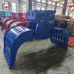 Guchuan Hoge Kwaliteit Graafmachine Grijpen Hydraulische Grijper <span class=keywords><strong>Log</strong></span> Grijper Steen Voor Graafmachines - Product Image 3