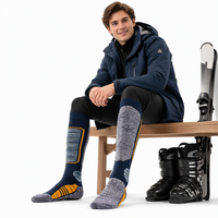 Chaussettes de ski thermiques mi-hautes