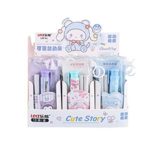 Penghapus pabrik penghapus kartun lucu baru perlengkapan sekolah penghapus tekan tarik 2 Isi Ulang - Product Image 6