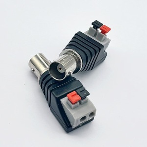 Q9 spina 75-5 pressione connettore BNC telecamera di sorveglianza analogica senza saldatura senza cavo Video interfaccia nucleo <span class=keywords><strong>in</strong></span> rame - Product Image 3