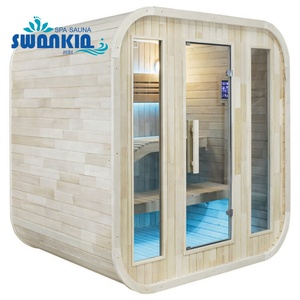 سخان كهربائي خارجي هارفيا خارج الفناء الخلفي مكعب وضع غرفة ساونا التقليدية - Product Image 2