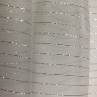Tissu en mousseline de soie 100% pure 5 mm, effet froissé, lurex argenté et doré, léger et transparent, pour femmes et filles, vêtements de nuit de haute qualité