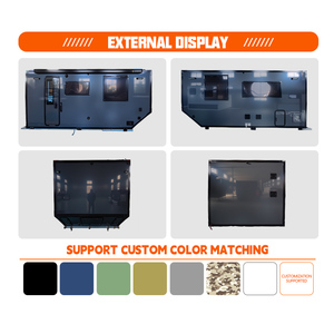 Camper Shell pour camion d'expédition <span class=keywords><strong>4x4</strong></span> pour <span class=keywords><strong>Mercedes</strong></span> <span class=keywords><strong>Unimog</strong></span> - Product Image 2