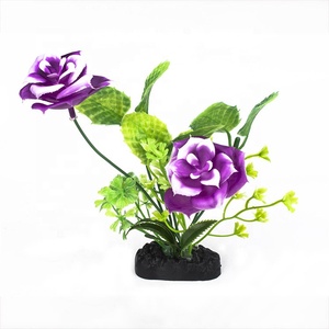 Aquarium écologique aménagement paysager décoration en plastique aquarium plante aquatique - Product Image 6