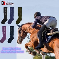 Chaussettes d'équitation personnalisées en usine Bottes d'équitation anti-salissures jetables et chaussettes