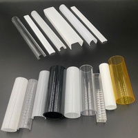 Diffuseur de lumière de tube d'extrusion T5 T8 LED personnalisé en usine