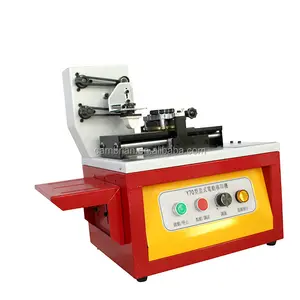Impresora de almohadilla eléctrica semiautomática de tablero cóncavo de copa de tinta cerrada impresora de almohadilla de pluma de un solo color