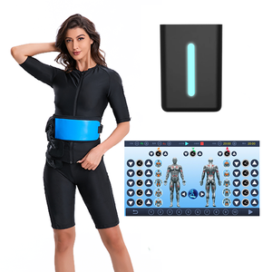 Máquina masajeadora Gugeer para uso doméstico, traje seco Ems con entrenamiento inalámbrico EMS, traje de cuerpo de silicona EMS - Product Image 5