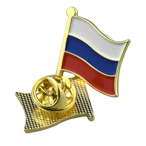 OEM distintivo in metallo tradizionale stile Feng Shui in <span class=keywords><strong>ucraina</strong></span> bandiera della <span class=keywords><strong>Russia</strong></span> - Product Image 1