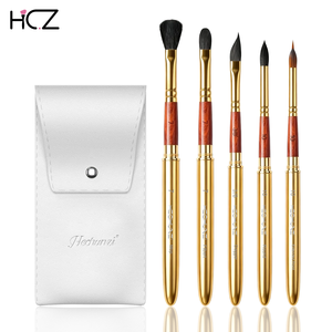 <span class=keywords><strong>Pinceau</strong></span> de voyage en poils synthétiques de qualité supérieure, type écureuil, avec pointe aiguille allongée en zibeline, idéal pour l'<span class=keywords><strong>aquarelle</strong></span>, la gouache et la peinture à l'encre - Product Image 1
