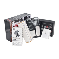 Carton de papier recyclé personnalisé, emballage de vêtements de couleur, boîtes de courrier ondulées pour sous-vêtements, boîte de carton ondulé pliable pour avion
