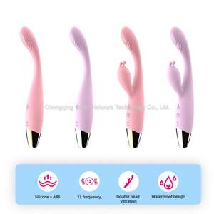 低価格Gスポットウサギバイブレーターバニー充電式12振動モデル女性大人用おもちゃVibromasseur - Product Image 5