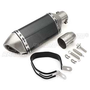 Pot d'échappement de moto/scooter de 310 mm, embout d'échappement pour ATV/Quad, compatible avec FZ6, CBR250, CB600, MT07, YZF, FZ400, Z750, TMAX530 - Product Image 4