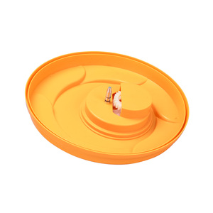 <span class=keywords><strong>Essoreuse</strong></span> à <span class=keywords><strong>salade</strong></span> commerciale en plastique vert <span class=keywords><strong>orange</strong></span> de 25L / 5 gallons avec manivelle - Product Image 3