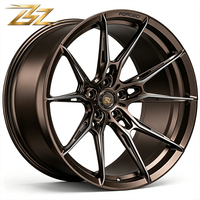 Jantes forgées sur mesure en chrome à profil profond concave 18 19 20 21 22 23 24 pouces 5x110 5x112 5x114.3 5x120 pour BMW G80 G81 M3 M4 M5 Audi