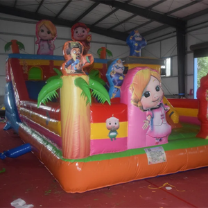 Château gonflable géant personnalisé avec toboggan intégré, maison de saut en PVC <span class=keywords><strong>pour</strong></span> événements et locations de fêtes <span class=keywords><strong>pour</strong></span> enfants - Product Image 5