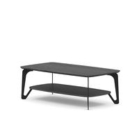 Table d'appoint compacte en acier pour salon, chambre à coucher, petit espace