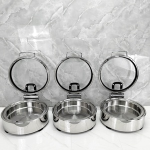Horno de buffet aislado visible redondo de estilo de lujo disponible en varios colores para equipos de restaurante y <span class=keywords><strong>hotel</strong></span> - Product Image 3