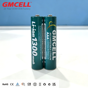 Batería Recargable GMCELL AAA de 1.5V y 1300mAh de Litio para Juguetes - Product Image 4