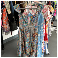 Robes de demoiselle d'honneur en gros de marque Brand New Apparel Stock Ropa De Mujer Robes à livraison aléatoire pour dames