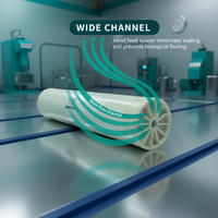 Module de membrane d'ultrafiltration (UF) à fibres creuses de type colonne en PVDF DongLi - Type à pression, résistant aux intempéries, moulage par injection