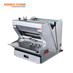 Máy Cắt Bánh Mì Bằng Thép Không Gỉ Hạng Nặng Thương Mại Đầu Bếp Vàng 12Mm Máy Cắt Bánh Mì Điện 35 Chiếc Giá Máy Cắt Bánh Mì Nướng Bánh Mì - Product Image 1