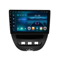 Autoradio de style tablette Android Krando pour Peugeot 107/206/301/307/308/407/408/607 Mise à niveau de l'écran de navigation GPS intelligent pour voiture