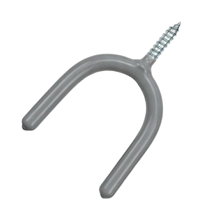 OEM Heavy Duty Screw-In U-<b>Hooks</b>-Iron Garage Storage <b>Hook</b>-<b>Wall</b> Mounted-Industrial Durable Grey Organizer-Vietnam Factory - Product Image 1