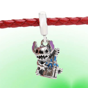 Collar <span class=keywords><strong>con</strong></span> Colgante de Castillo de Plata de Ley de Alta Calidad, Joyería de Oro para Mujeres y Niños - Product Image 1