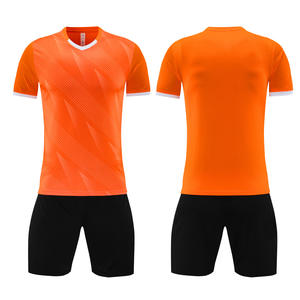 2025 a maniche corte vestito uniforme di abbigliamento da <span class=keywords><strong>calcio</strong></span> per gli uomini donne degli studenti della scuola primaria estate stampa numero maglie per la squadra sportiva - Product Image 5
