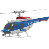 Nuevo Modelo de Helicóptero de Plástico sin Escobillas de Seis Canales Simulado, Simulación de Vuelo, Vehículo Aéreo No Tripulado, Apto para Principiantes
